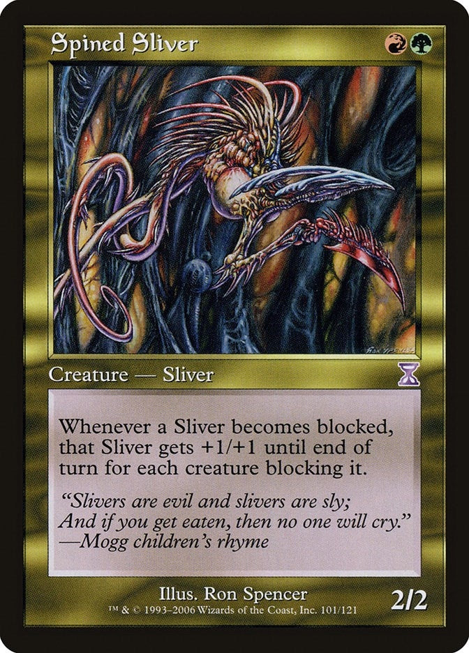 Spined Sliver (101) [TSB] - MTG Single