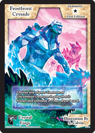 Frostfront Crysade (First Edition) (38) [CRF] - Exodus TCG Single