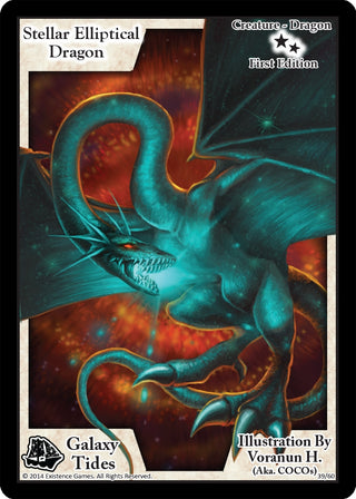 Stellar Elliptical Dragon (First Edition) (39) [GAT] - Exodus TCG Single