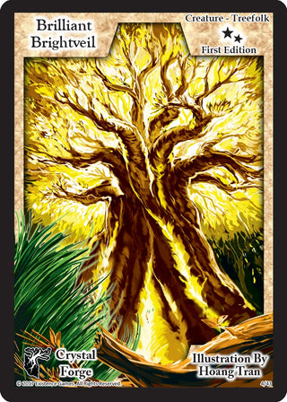 Brilliant Brightveil (First Edition) (4) [CRF] - Exodus TCG Single