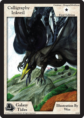Calligraphy Inkveil (First Edition) (42) [GAT] - Exodus TCG Single