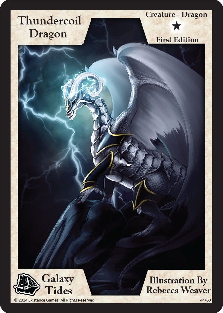 Thundercoil Dragon (First Edition) (44) [GAT] - Exodus TCG Single