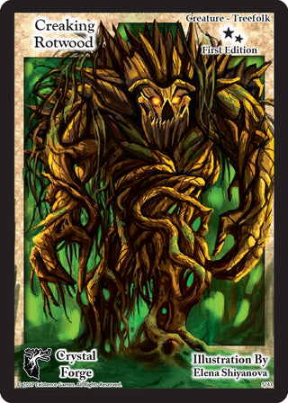 Creaking Rotwood (First Edition) (5) [CRF] - Exodus TCG Single