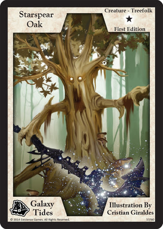 Starspear Oak (First Edition) (57) [GAT] - Exodus TCG Single