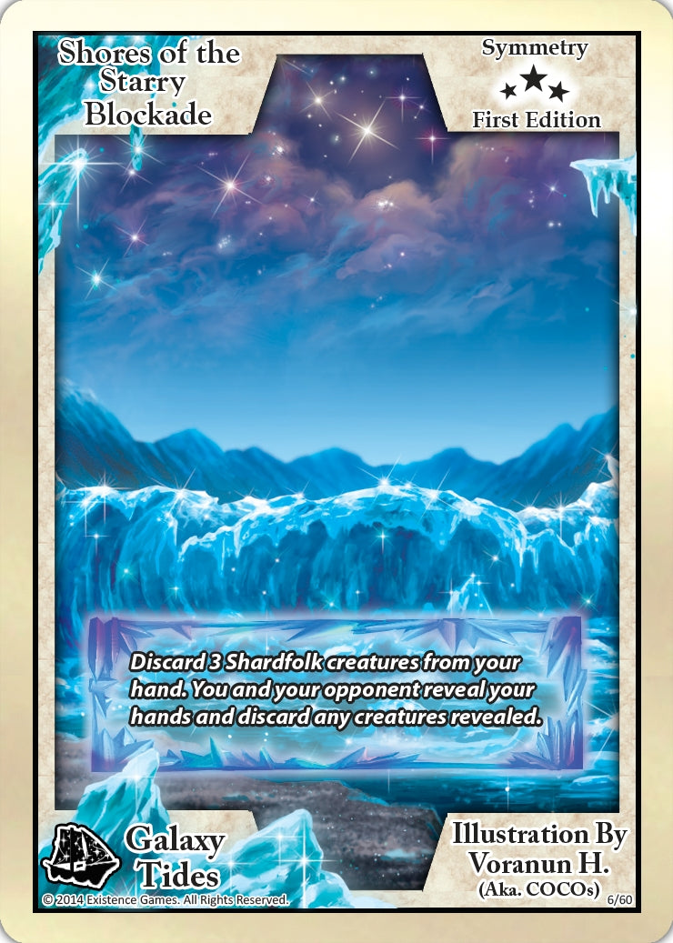 Shores of the Starry Blockade (First Edition) (6) [GAT] - Exodus TCG Single