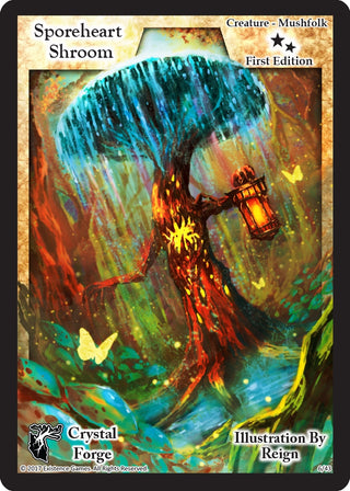 Sporeheart Shroom (First Edition) (6) [CRF] - Exodus TCG Single