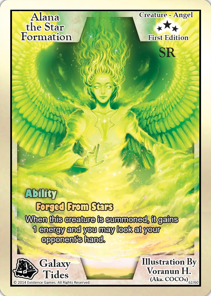 Alana the Star Formation (First Edition) (Secret Rare) (62) [GAT] - Exodus TCG Single
