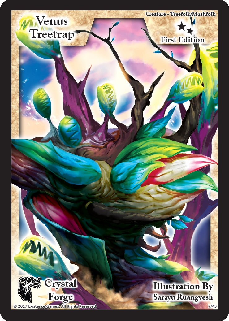 Venus Treetrap (First Edition) (7) [CRF] - Exodus TCG Single