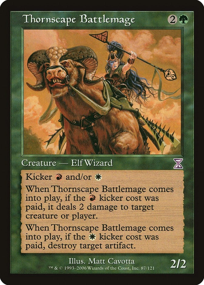 Thornscape Battlemage (87) [TSB] - MTG Single