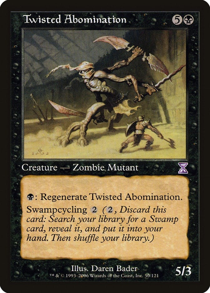 Twisted Abomination (50) [TSB] - MTG Single