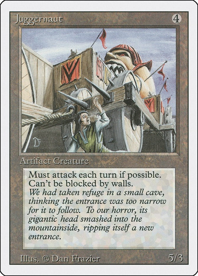 Juggernaut [3ED] - MTG Single