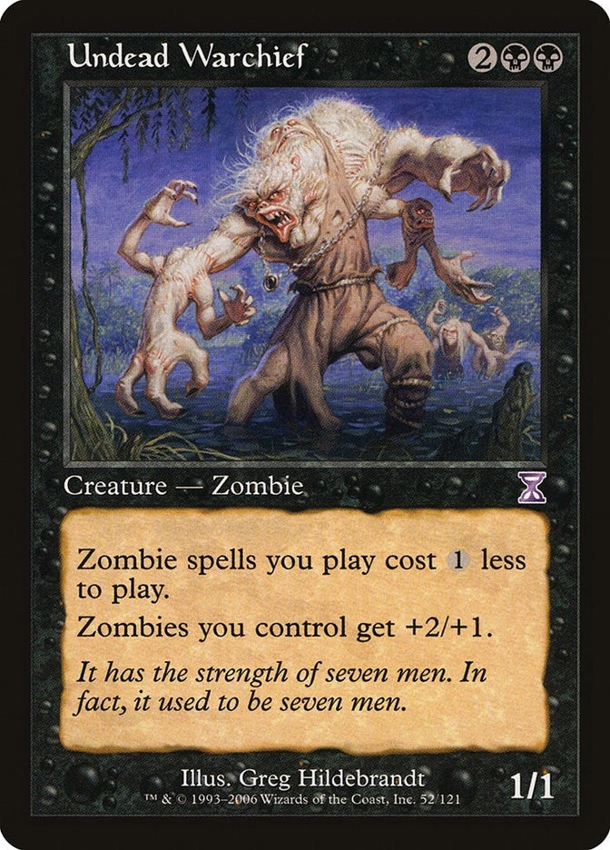 Undead Warchief (52) [TSB] - MTG Single