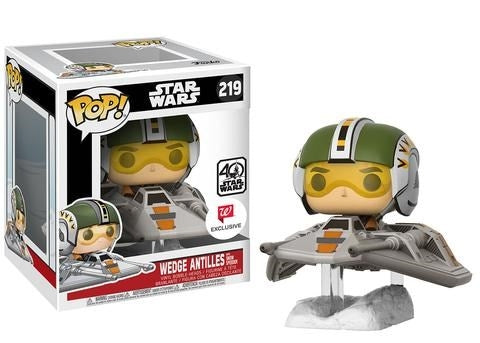 Star Wars: Wedge Antilles (with Snow Speeder) (Bobble-Head) (Walgreens Exclusive) (219) [POP!] - Funko Sealed