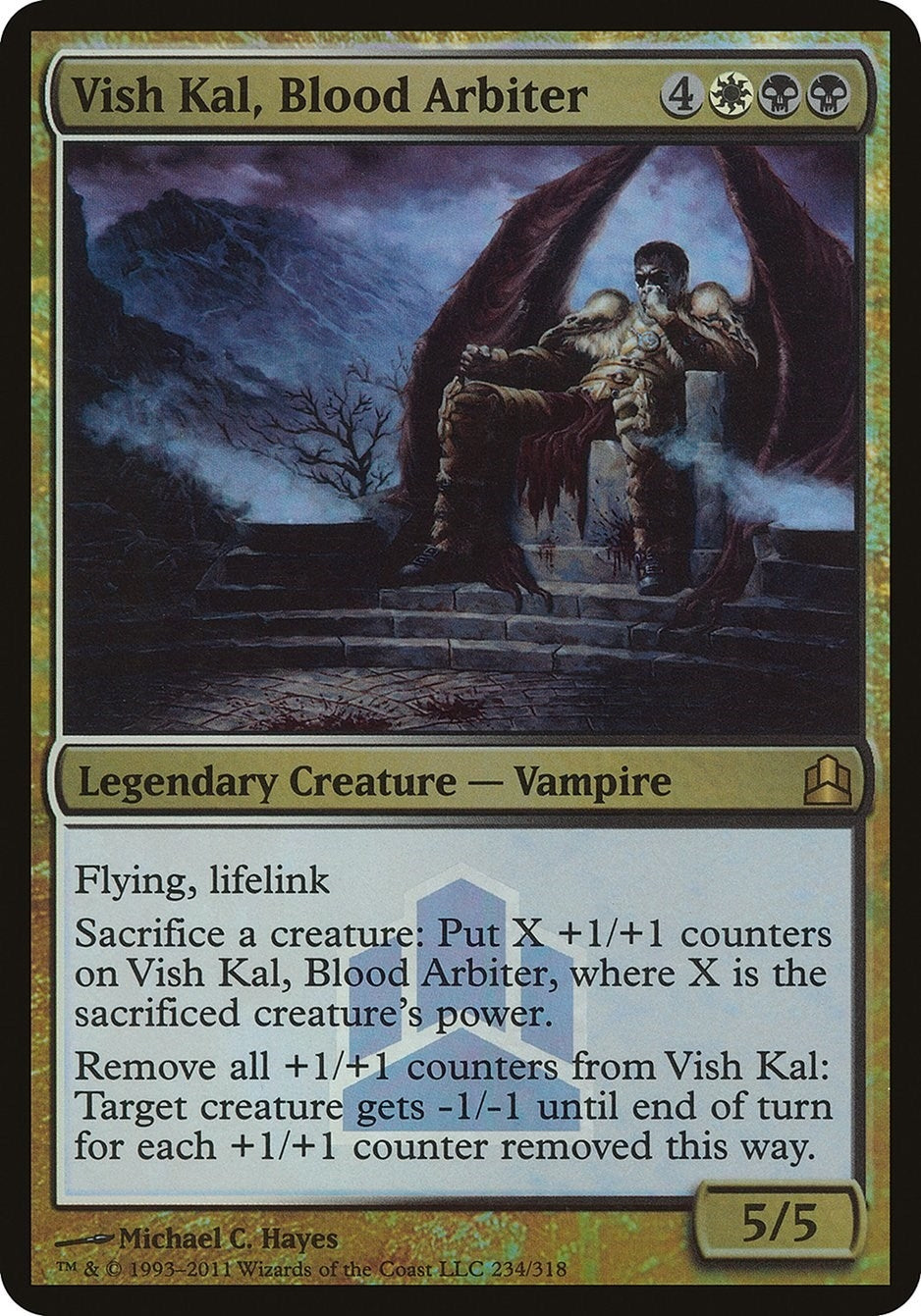 Vish Kal Blood Arbiter (Commander Launch Promo) (234) [OVER] - MTG Single