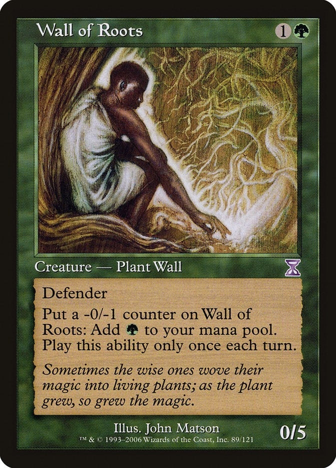 Wall of Roots (89) [TSB] - MTG Single