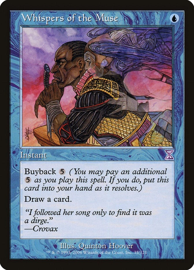 Whispers of the Muse (35) [TSB] - MTG Single
