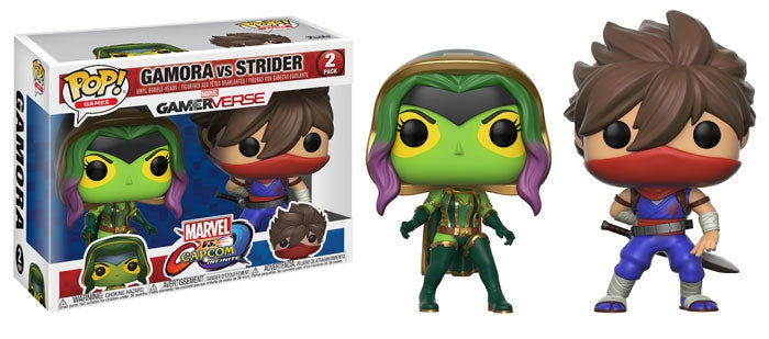 Marvel vs. Capcom: Infinite: Gamora vs. Strider 2-Pack [POP!] - Funko Sealed