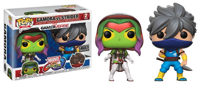 Marvel vs. Capcom: Infinite: Gamora vs. Strider 2-Pack (FYE Exclusive) [POP!] - Funko Sealed