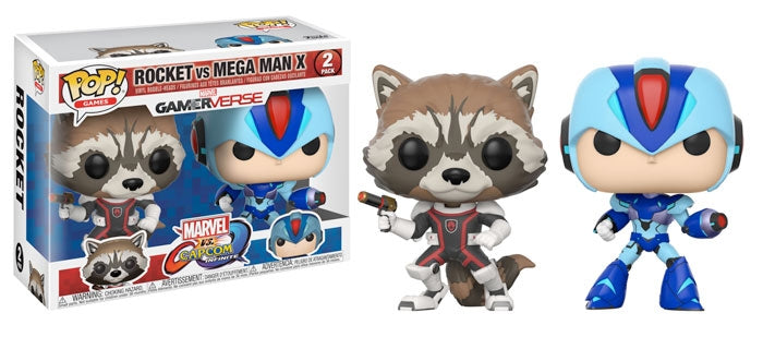 Marvel vs. Capcom: Infinite: Rocket vs. Mega Man X 2-Pack [POP!] - Funko Sealed