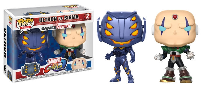 Marvel vs. Capcom: Infinite: Ultron vs. Sigma 2-Pack [POP!] - Funko Sealed