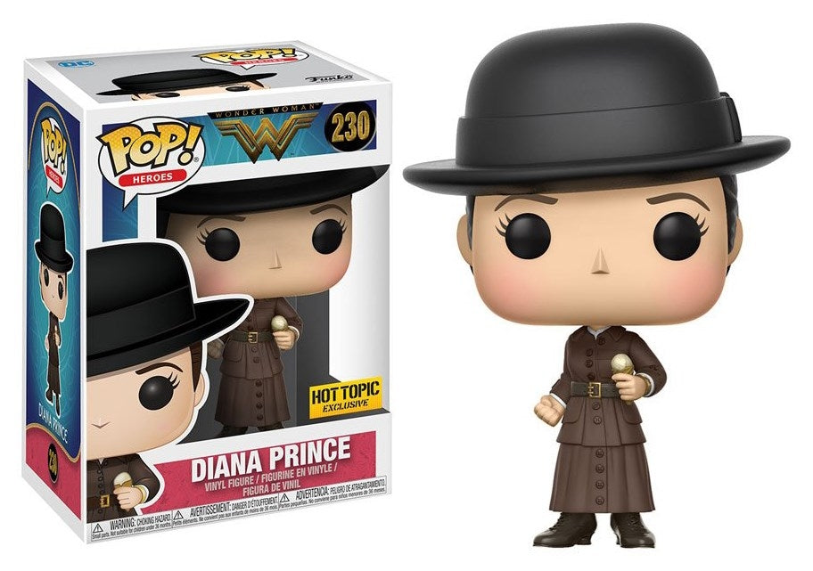 Wonder Woman: Diana Prince (with Ice Cream) (Hot Topic Exclusive) (230) [POP!] - Funko Sealed