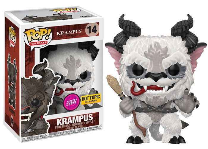 Krampus (Flocked) (Limited Edition Chase) (Hot Topic Exclusive) (14) [POP!] - Funko Sealed