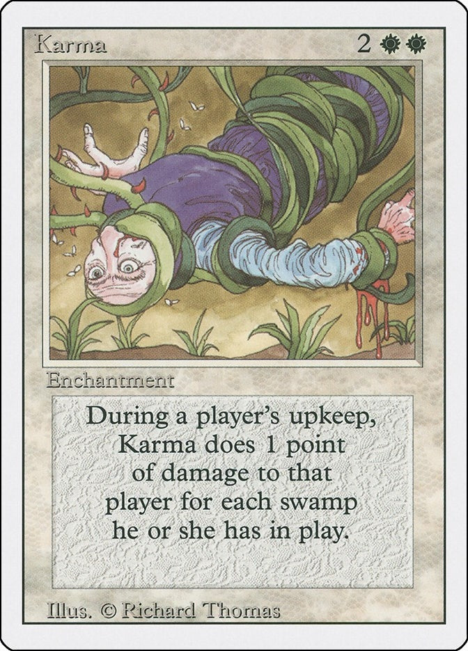 Karma [3ED] - MTG Single