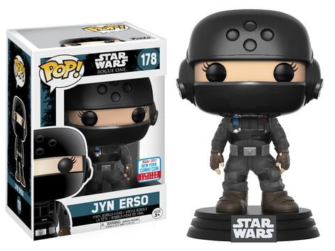 Star Wars: Rogue One: Jyn Erso (Disguise) (Bobble-Head) (Limited Edition) (NYCC 2017 Exclusive) (178) [POP!] - Funko