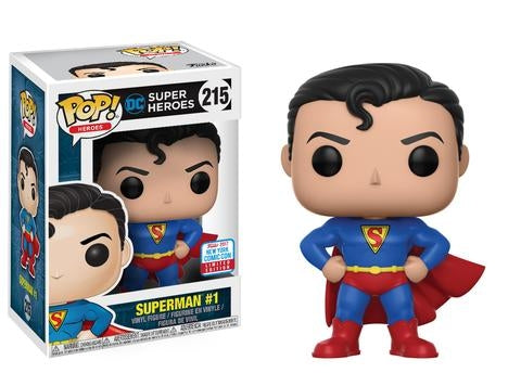 Superman #1 (Limited Edition) (NYCC 2017 Exclusive) (215) [POP!] - Funko Sealed