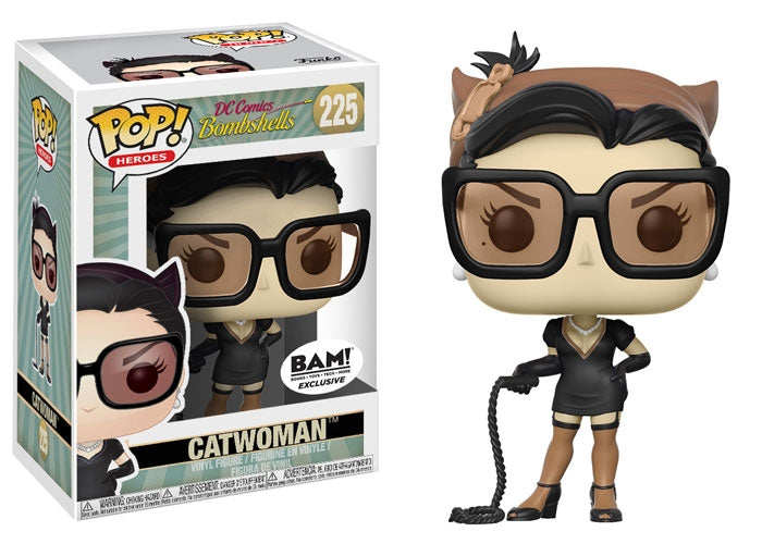 DC Bombshells: Catwoman (Sepia) (Books-A-Million Exclusive) (225) [POP!] - Funko Sealed