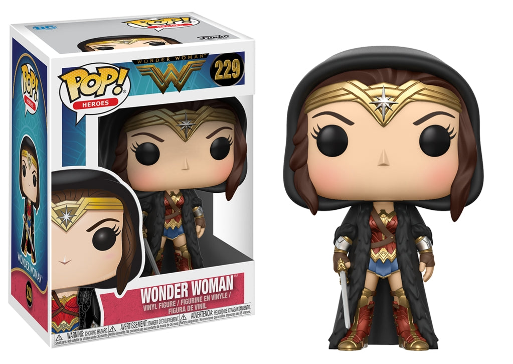 Wonder Woman: Wonder Woman (Cloaked) (229) [POP!] - Funko Sealed