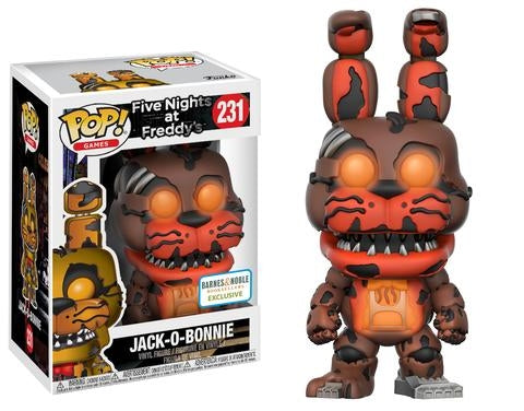 Five Nights at Freddy’s: Jack-O-Bonnie (Glow) (Barnes & Noble Exclusive) (231) [POP!] - Funko Sealed