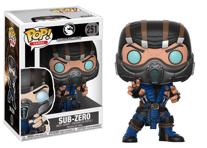Mortal Kombat X: Sub-Zero (251) [POP!] - Funko Sealed