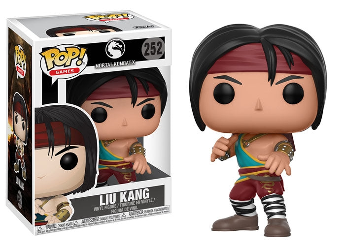 Mortal Kombat X: Liu Kang (252) [POP!] - Funko Sealed