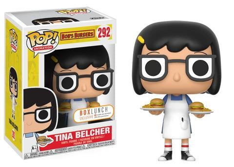 Bob’s Burgers: Tina Belcher (with Burgers) (BoxLunch Exclusive) (292) [POP!] - Funko Sealed
