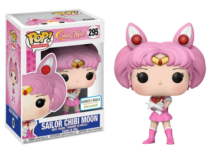 Sailor Moon: Sailor Chibi Moon (Glitter) (Barnes & Noble) (295) [POP!] - Funko Sealed