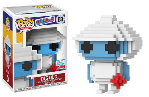 Dig Dug (8-Bit) (Limited Edition) (NYCC 2017 Exclusive) (3) [POP!] - Funko Sealed