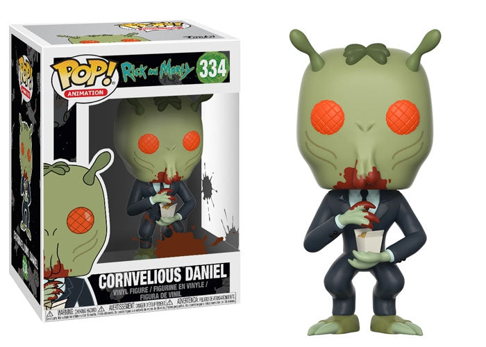 Rick and Morty: Cornvelious Daniel (334) [POP!] - Funko Sealed