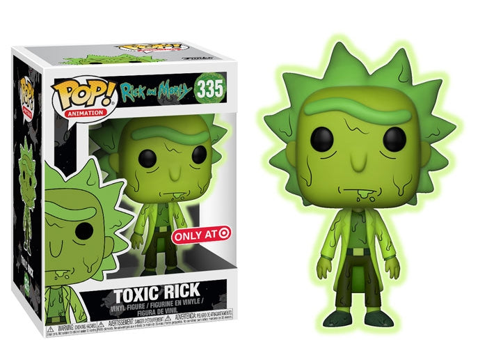 Rick and Morty: Toxic Rick (Target Exclusive) (335) [POP!] - Funko Sealed
