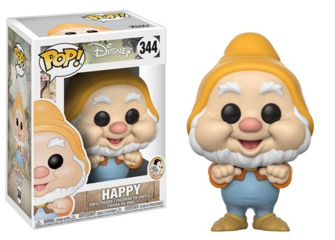 Snow White: Happy (344) [POP!] - Funko Sealed