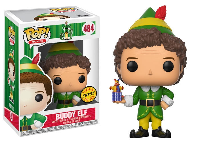 Elf: Buddy Elf (Jack-in-the-Box) (Limited Edition Chase) (484) [POP!] - Funko Sealed