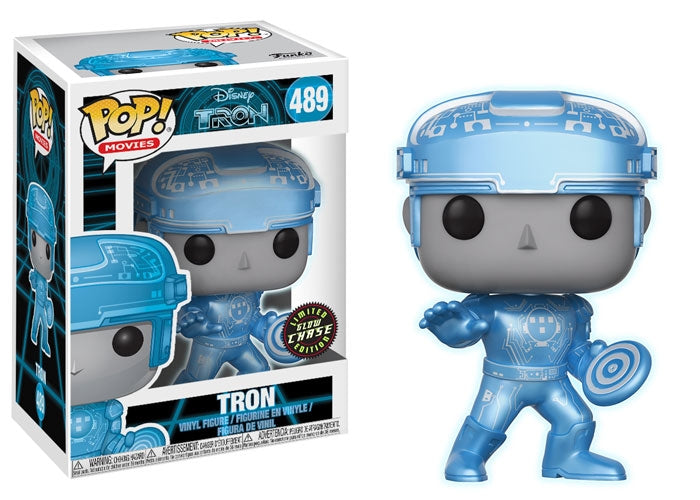 Tron: Tron (Glow in the Dark) (Metallic) (Limited Edition Chase) (489) [POP!] - Funko Sealed