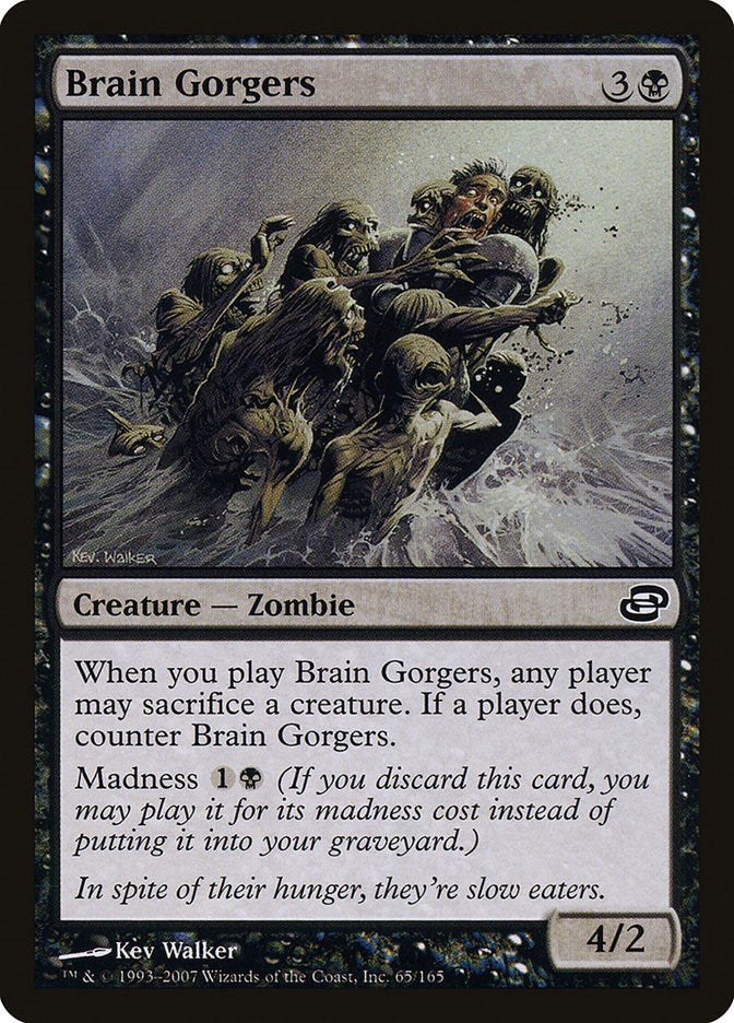 Brain Gorgers (65) [PLC] - MTG Single
