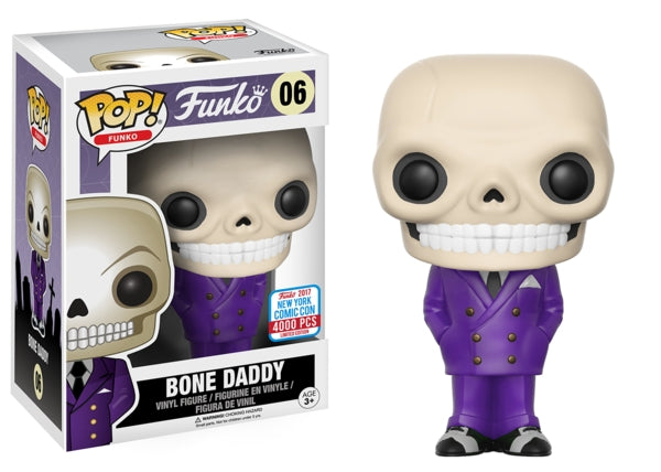 Bone Daddy (Limited Edition) (NYCC 2017 Exclusive) (6) [POP!] - Funko Sealed