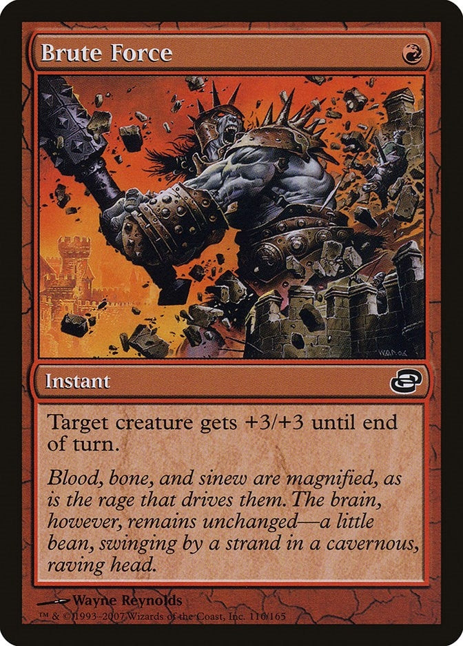 Brute Force (116) [PLC] - MTG Single