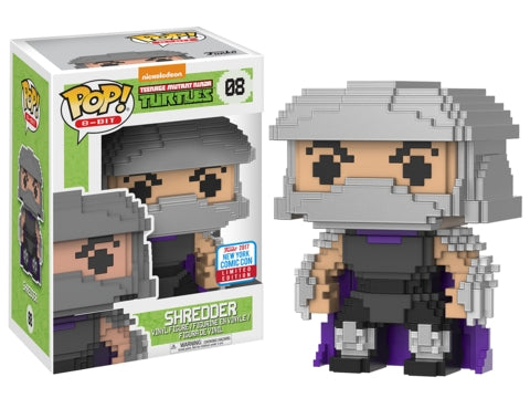 Teenage Mutant Ninja Turtles: Shredder (8-Bit) (Limited Edition) (NYCC 2017 Exclusive) (8) [POP!] - Funko Sealed