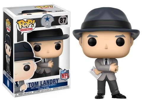 Tom Landry (87) [POP!] - Funko Sealed