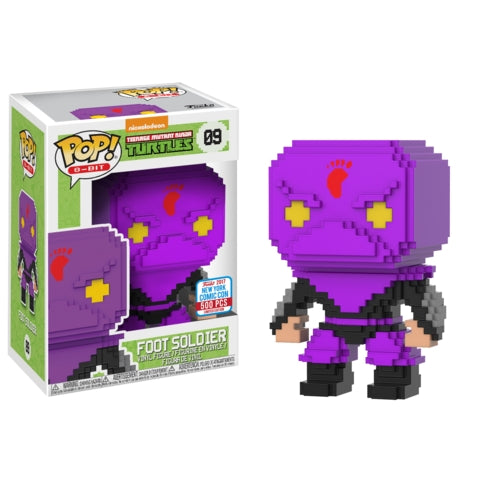 Teenage Mutant Ninja Turtles: Foot Soldier (Purple) (8-Bit) (Limited Edition) (NYCC 2017 Exclusive) (9) [POP!] - Funko