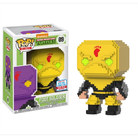 Teenage Mutant Ninja Turtles: Foot Soldier (Yellow) (8-Bit) (Limited Edition) (NYCC 2017 Exclusive) (9) [POP!] - Funko