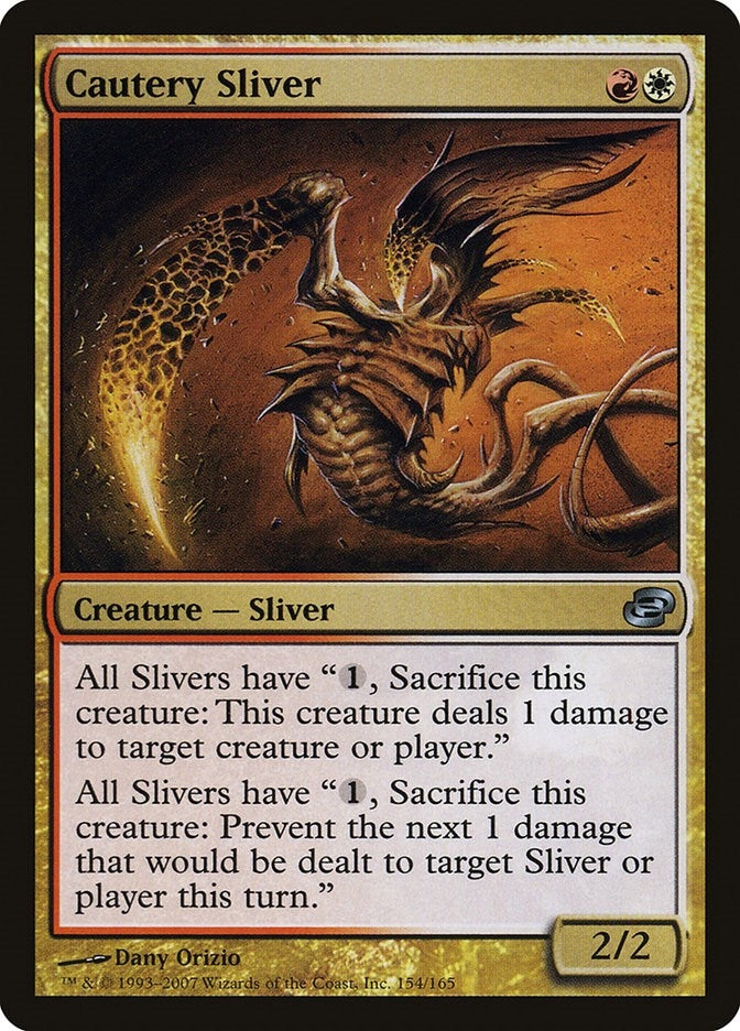 Cautery Sliver (154) [PLC] - MTG Single
